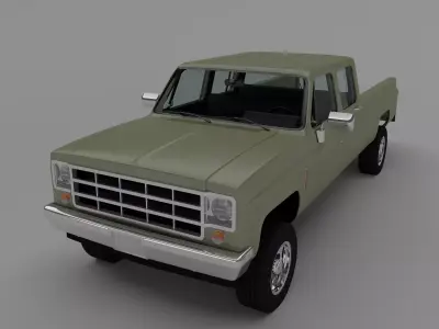 Pick-up 6 pickup truck 3D model