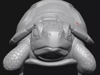 turtle 3D print model
