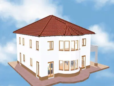 House 21 3D print model