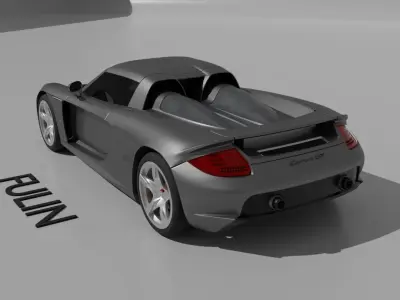 Porsche Carrera GT 3D model