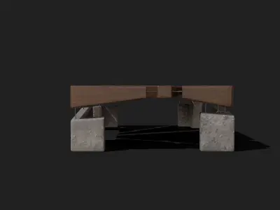 Modern Table 3D model