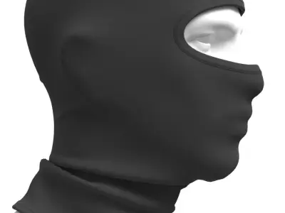Balaclava - Marvelous Designer 3D model