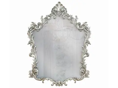 Classic mirror 004 3D model