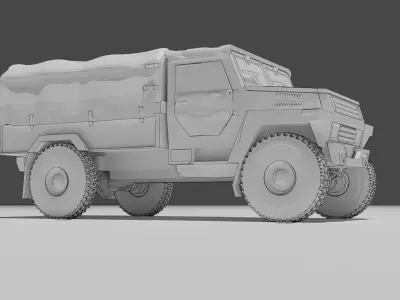 Israel Automotive Industries ABIR 3D print model