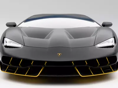 Lamborghini Centenario Low-poly 3D model