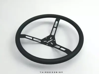 Volante Racer  Low-poly 3D model