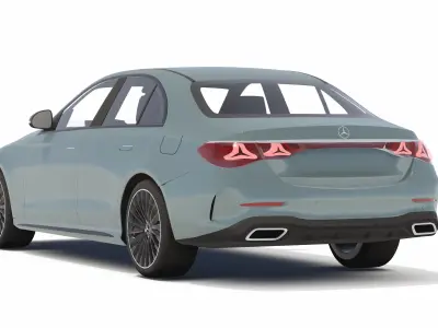 Mercedes-Benz E-Class 2024 W214 Avantgarde 3D model