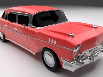 1957 Chevorlet Bel Air  3D model