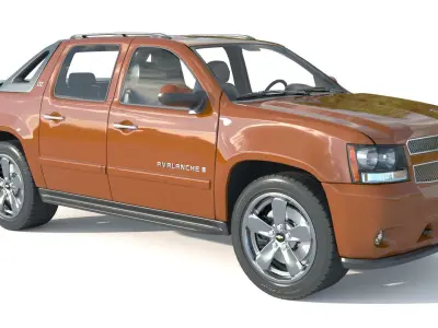 Chevrolet Avalanche LTZ  3D model