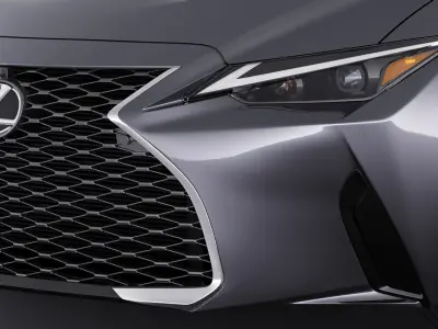 Lexus IS300 2021 3D model