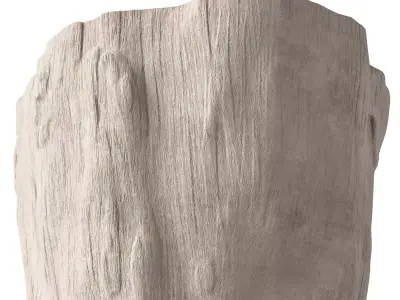 Oakmont outdoor side table 3D model