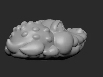 Stylized Croco 3D print model