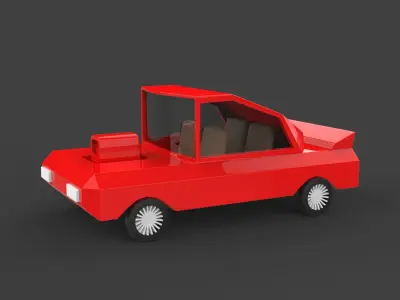 Racing Car 3D model buy