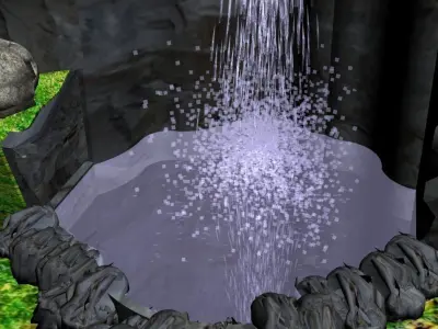 3d model of an Imaginary Town 3D model