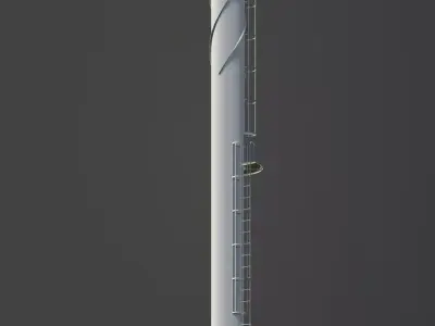 Industrial building 2023-0006 3D model