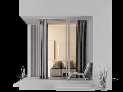 Garden room 1 3D model