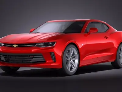 Chevrolet Camaro 2016 VRAY 3D model