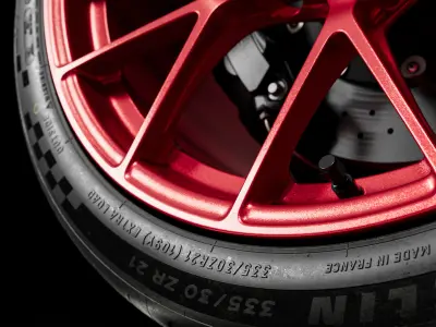 Michelin Pilot Sport Cup 2 335 30 ZR21 3D model