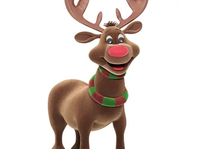 Rudolph the Red Nosed Reindeer 3D model