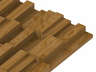 Decorative panel STL 3D model 12