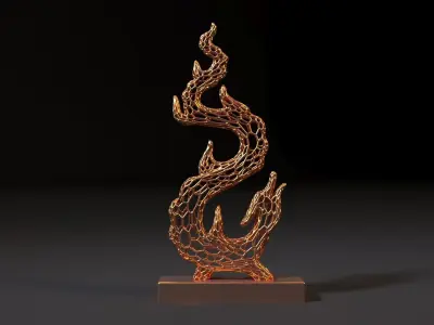 Dragon Symbol 2024 3D print model