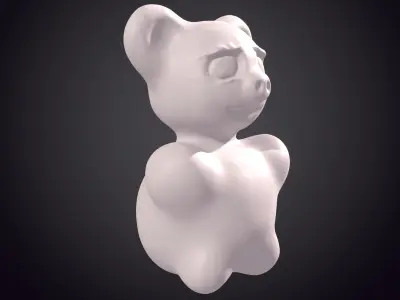 cute teddy bear 3D model purchase