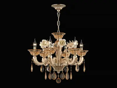 MD 32661-6 Osgona Chandelier 3D model