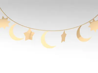 Ramadan Decoration 3D model