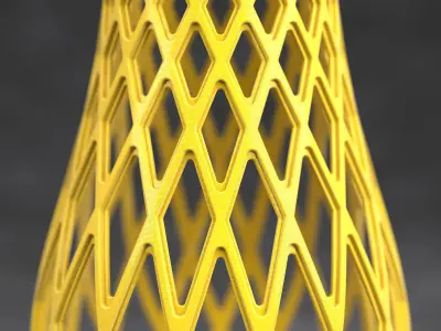 RHOMBOIDAL VASE 3D print model
