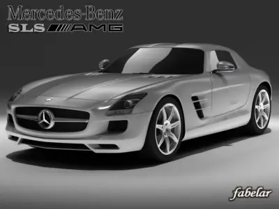 MERCEDES SLS AMG 3D model