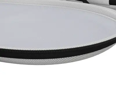Ping Pong Racket Case Close and Open 3D model