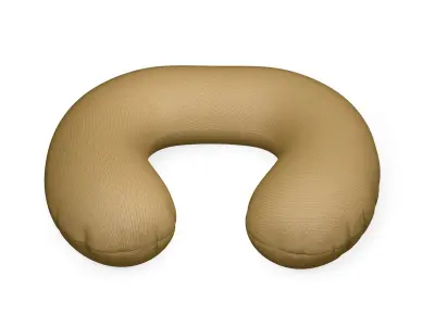 Fabric Travel Pillow 3D model