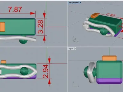 Lock 12 3D print model