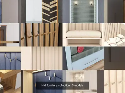 Hall furniture collection
