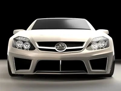 Mercedes Benz Carlsson C25 3D model
