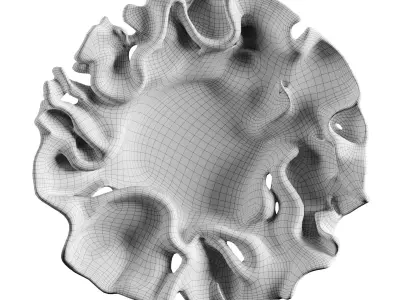 Abstract Decorative Wall Decor 3D model
