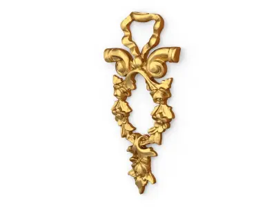 Classic carved decor ornament 484  3D print model