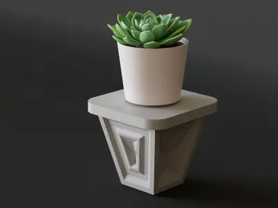 pedestal 08 3D print model