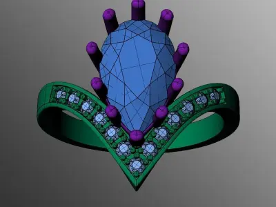 Ring bi49 3D print model