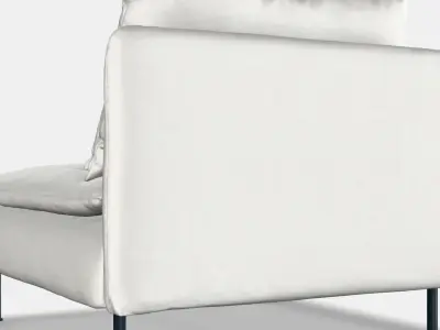 SODERHAMN Corner section Low-poly 3D model