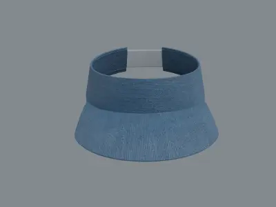Visor Cap 3D model