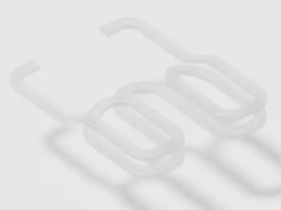 Transparent Race Track 3D model