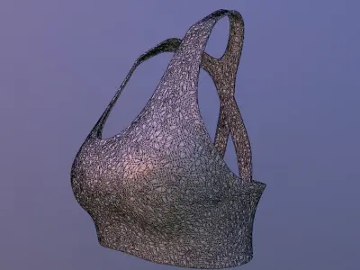 NIKE WOMEN SPORT TOP PBR Low-poly 3D model