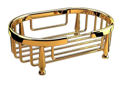 Hotel Jasmine Wire Soap Dish Top Sets 3D model