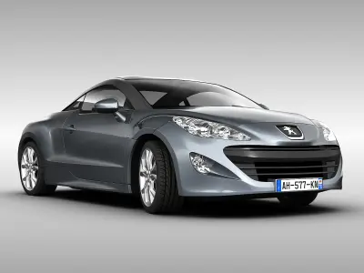 Peugeot RCZ 2012 3D model