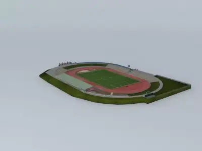 Stadion TJ Trinec Free 3D model