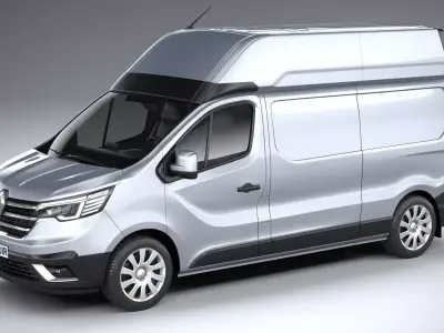 Renault Trafic Van L2H3 2021 3D model