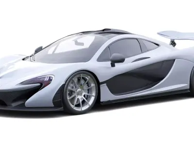 McLaren P1 3D model