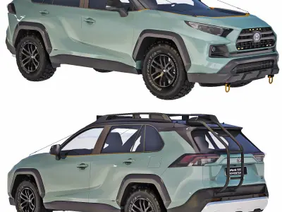 Toyota RAV4  Adventure 2019 3D model