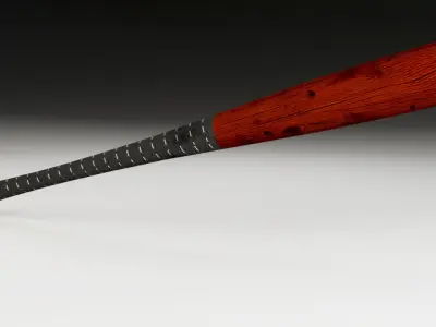 Baseball Bat Free 3D model